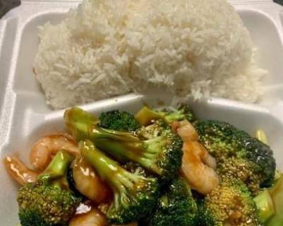 Shrimp with Broccoli