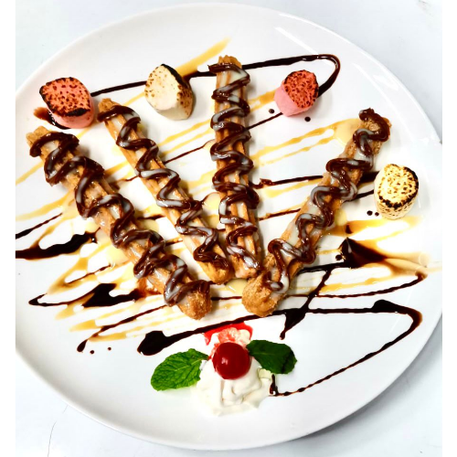 4 Churros con Helado