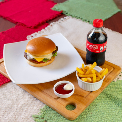 Combo Hamburguesa 1/4 Libra Monterey