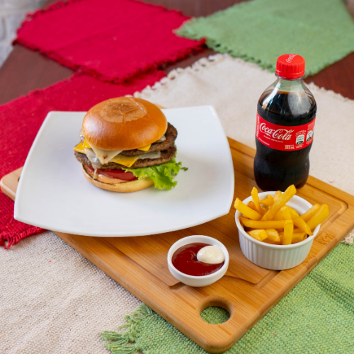 Combo Hamburguesa Doble Monterey