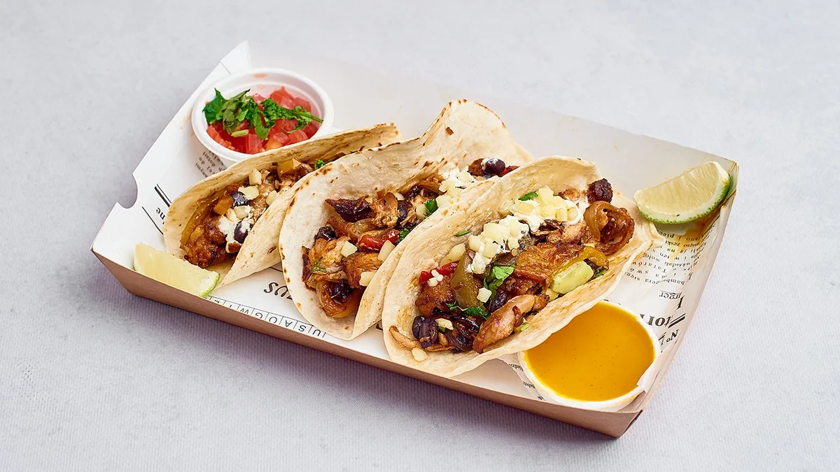 Taco Kurczak Fajitas