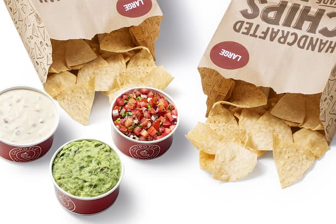 2 Large Chips and 3 Large Sides