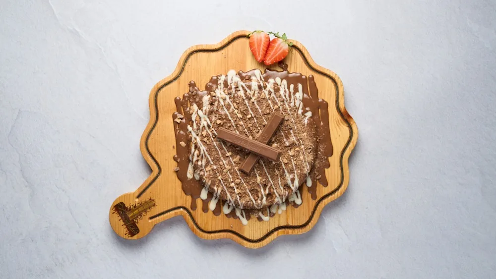 4. Kit kat Waffle