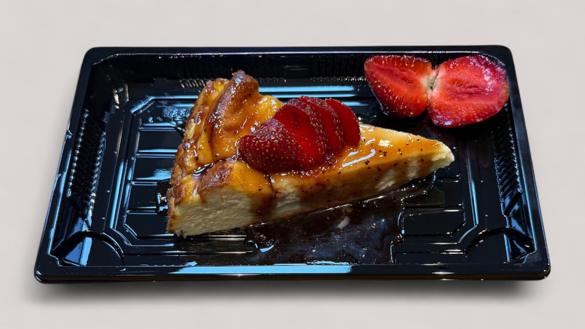 Basque St. Sebastian Cheesecake Jordgubb