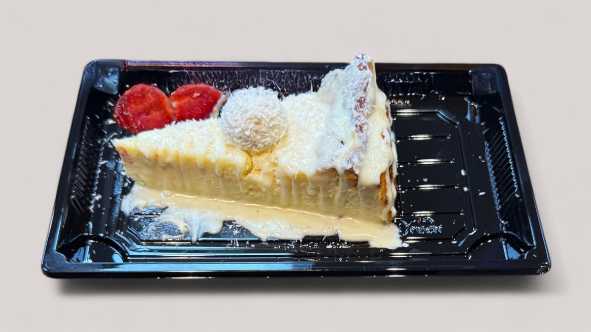 Basque St. Sebastian Cheesecake vit/raffealo