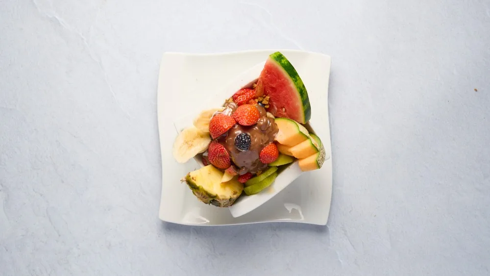Fruktsallad Nutella