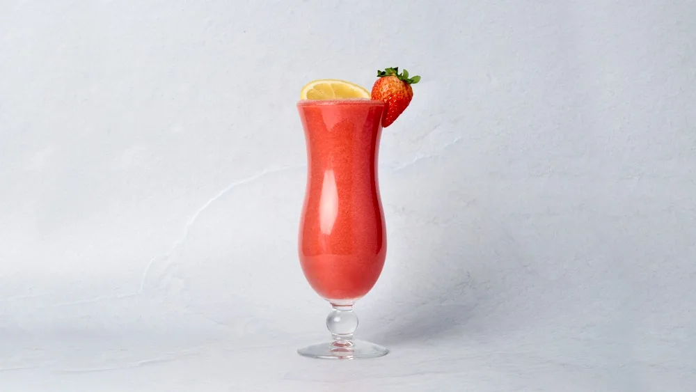 Juice Lemon and Strawberry