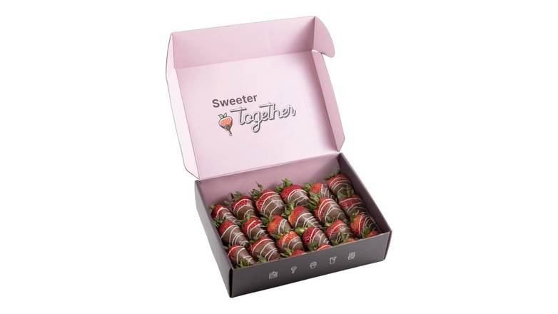Chocolate Covered Strawberries Box-Catering