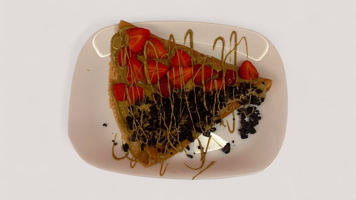 Crepes Green Strawberry
