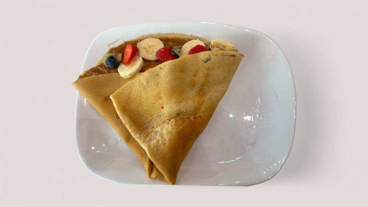 Crepes Lotus Cream fruits