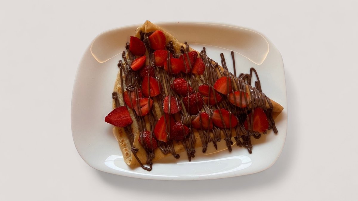 Crepes Nutella Luleshtrydhe
