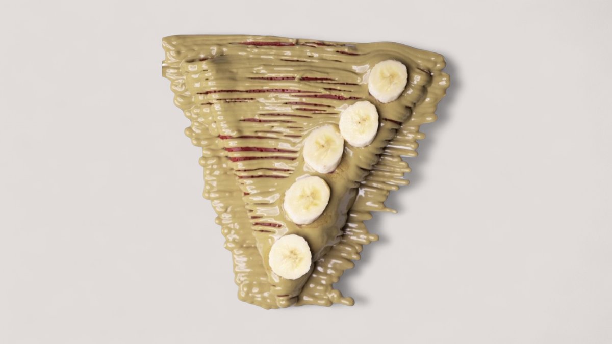 Crepes Pistachio Banana