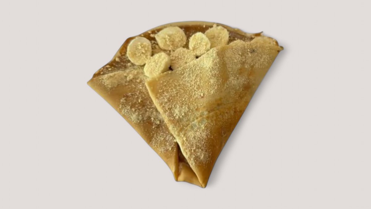 Krep Lotus Banane Biskotë