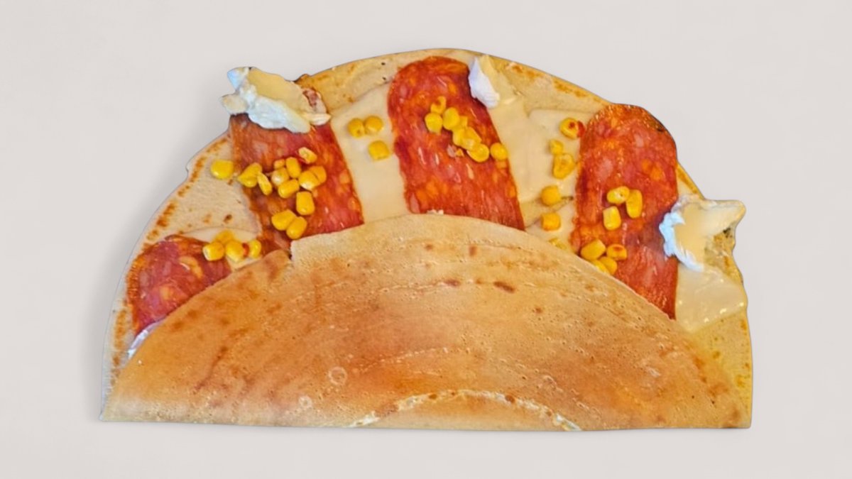 Peperoni Crepes