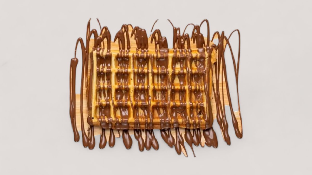 Waffles Çokollatë e Zezë