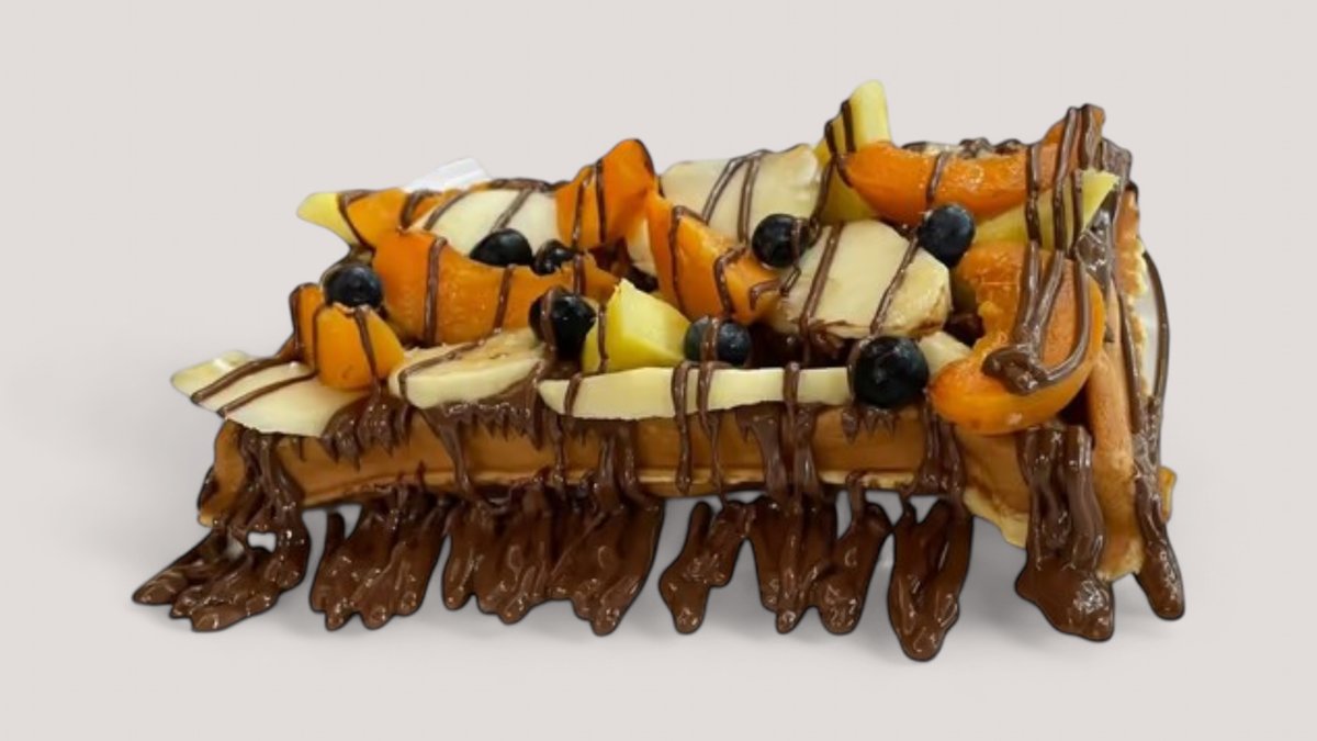 Waffles Fruits