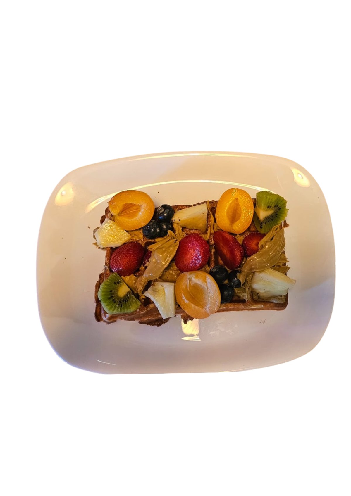 Wafles Bueno Cream and Fruits