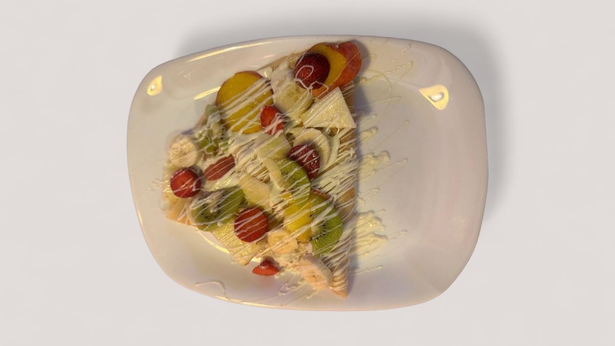 White Fruits Crepes