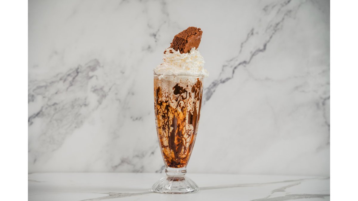 Brownie milkshake