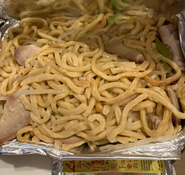 Barbecue Pork Chow Mein