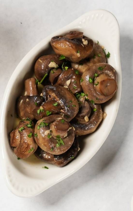 A La Carte Garlic Mushrooms