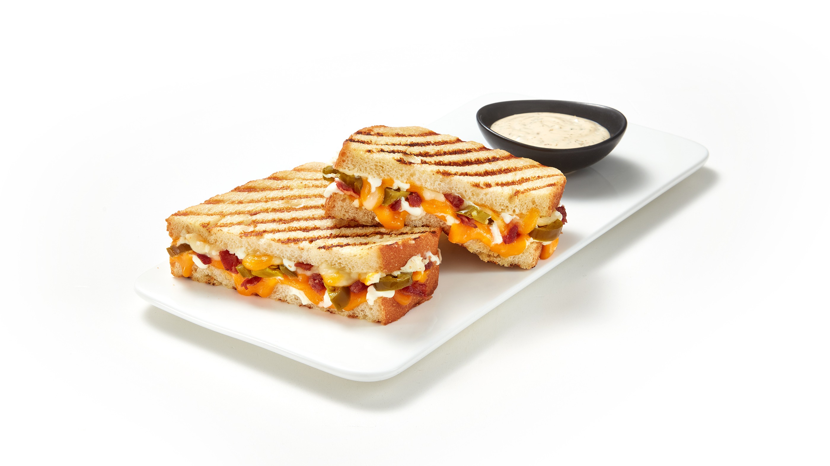 NEW Jalapeño Popper Grilled Cheese