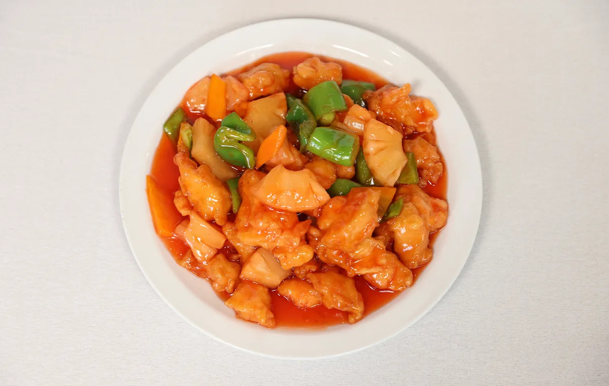 34. Sweet and Sour Chicken