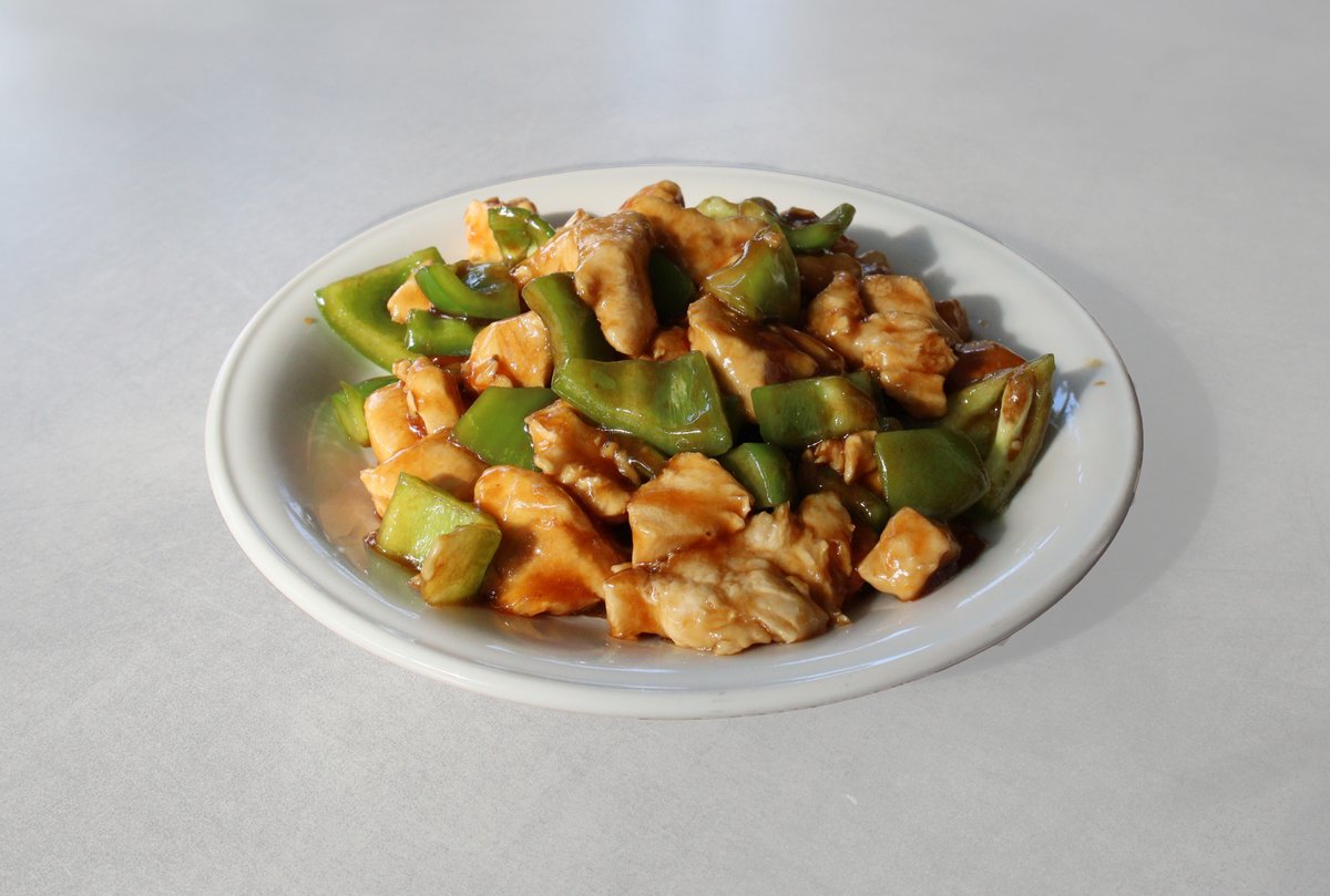 36. Chicken with Green Peppers