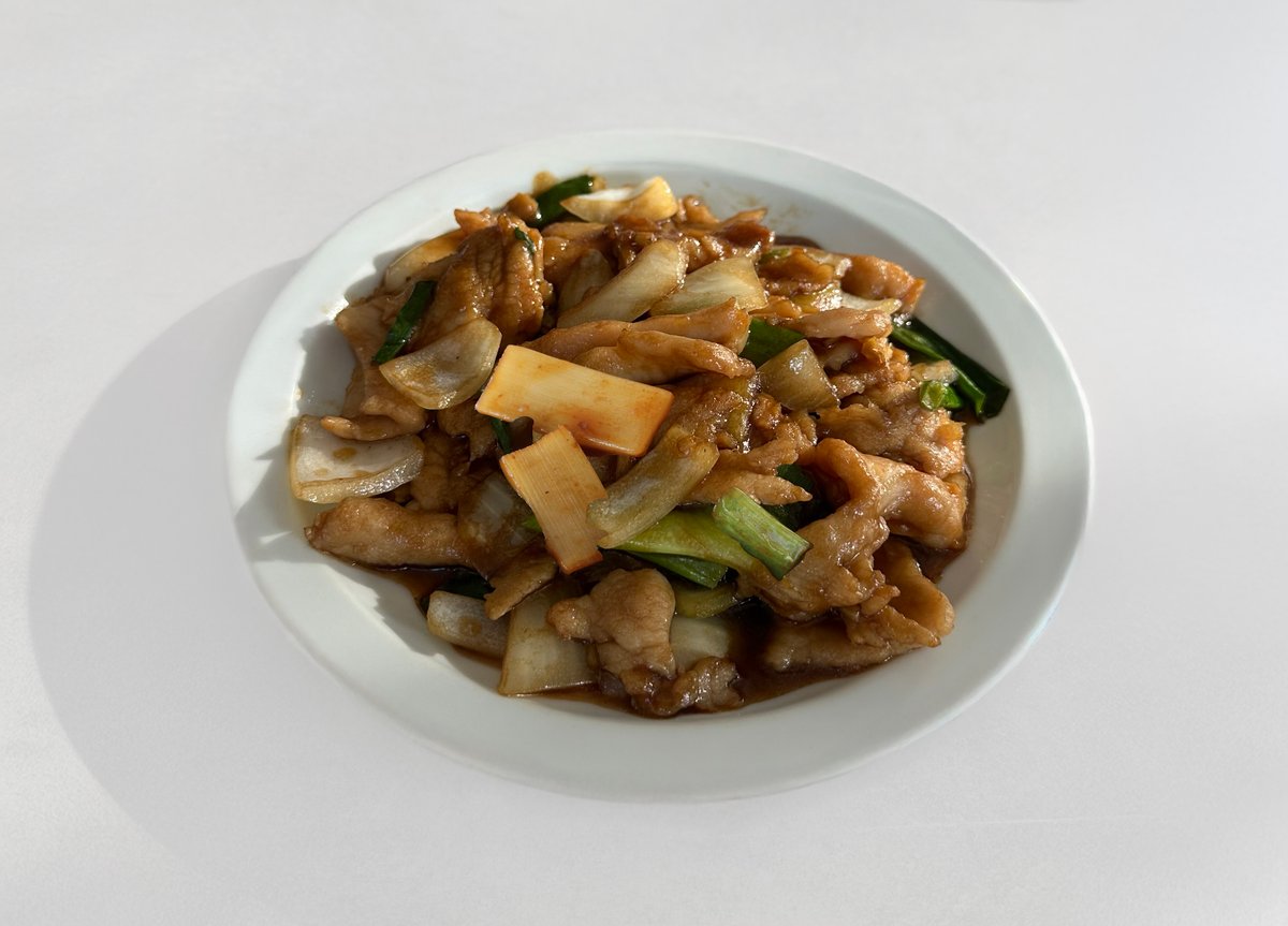 382. Pork with Cantonese Sauce 🌶