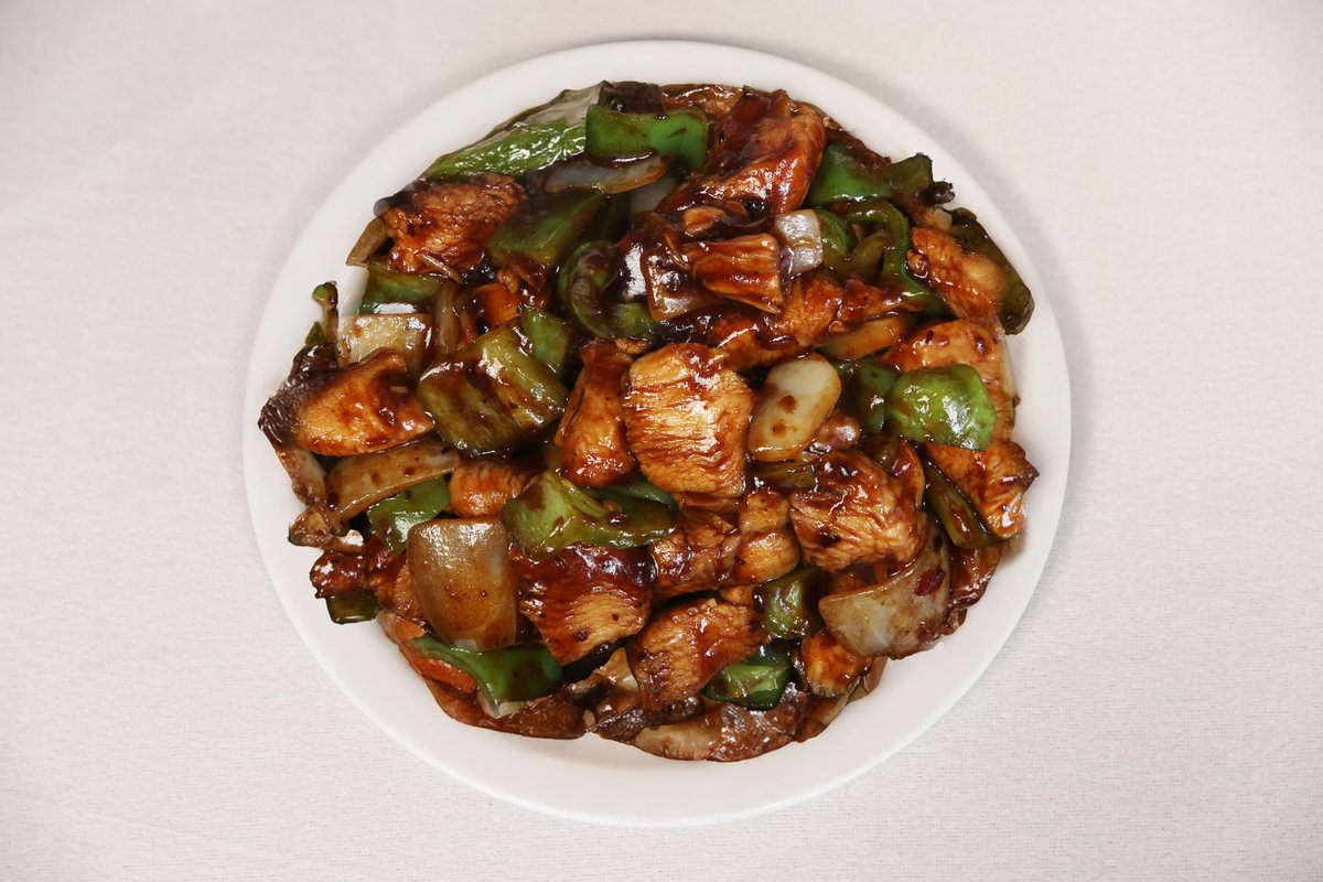 45. Chicken with Black Bean Sauce 🌶