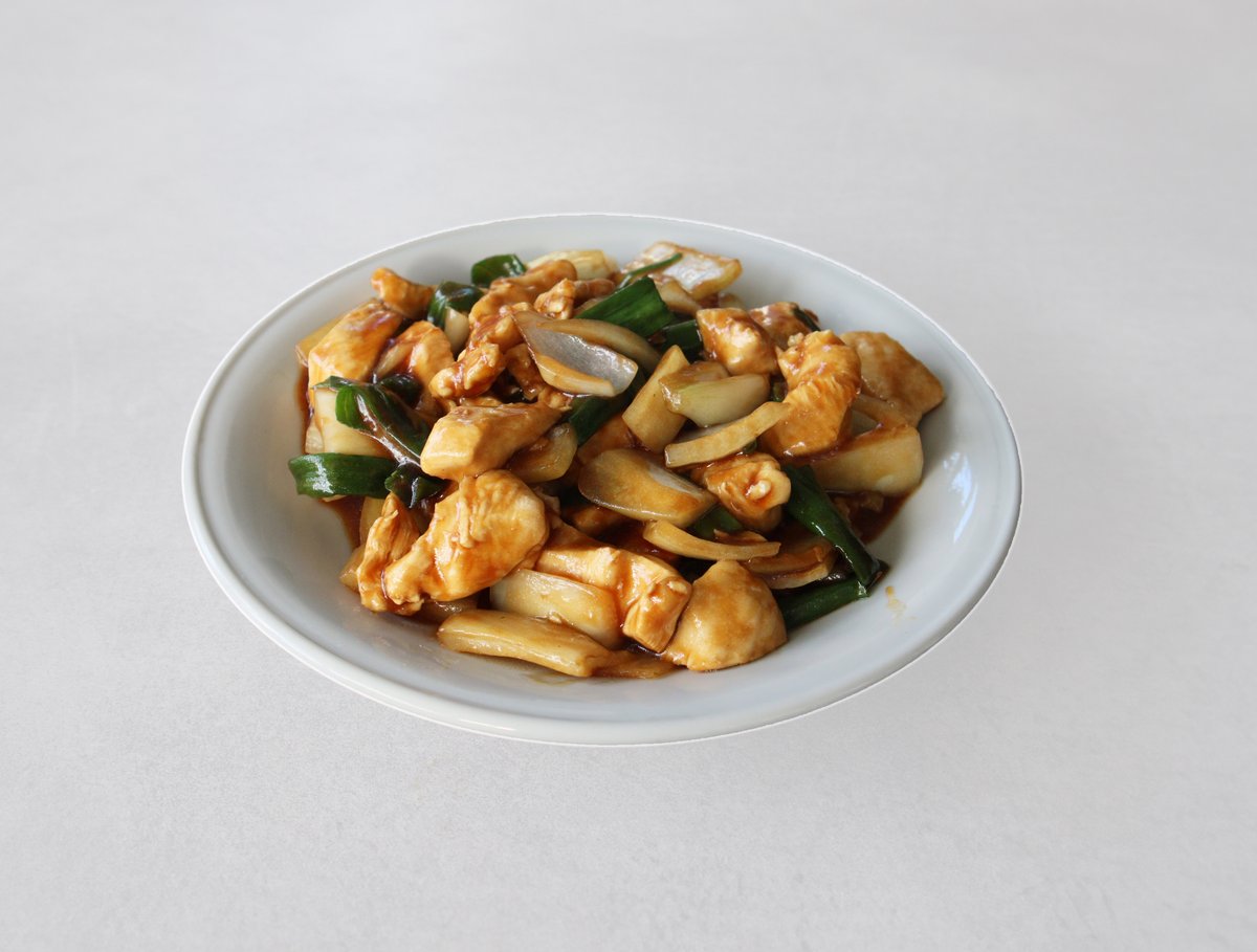 51. Chicken with Ginger and Spring Onion