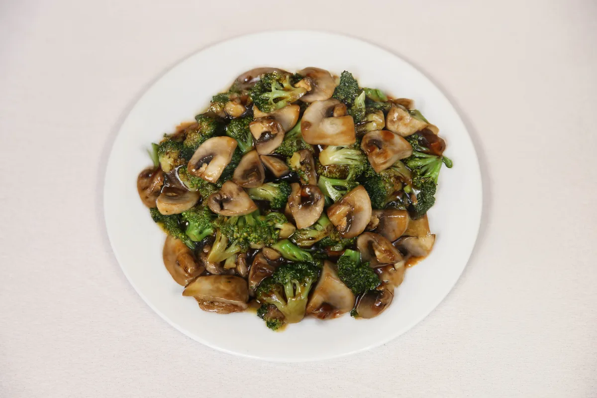 73. Broccoli with Mushrooms