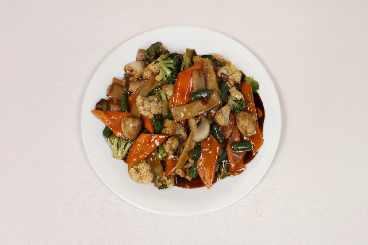 75. Mixed Vegetables with Oyster Sauce