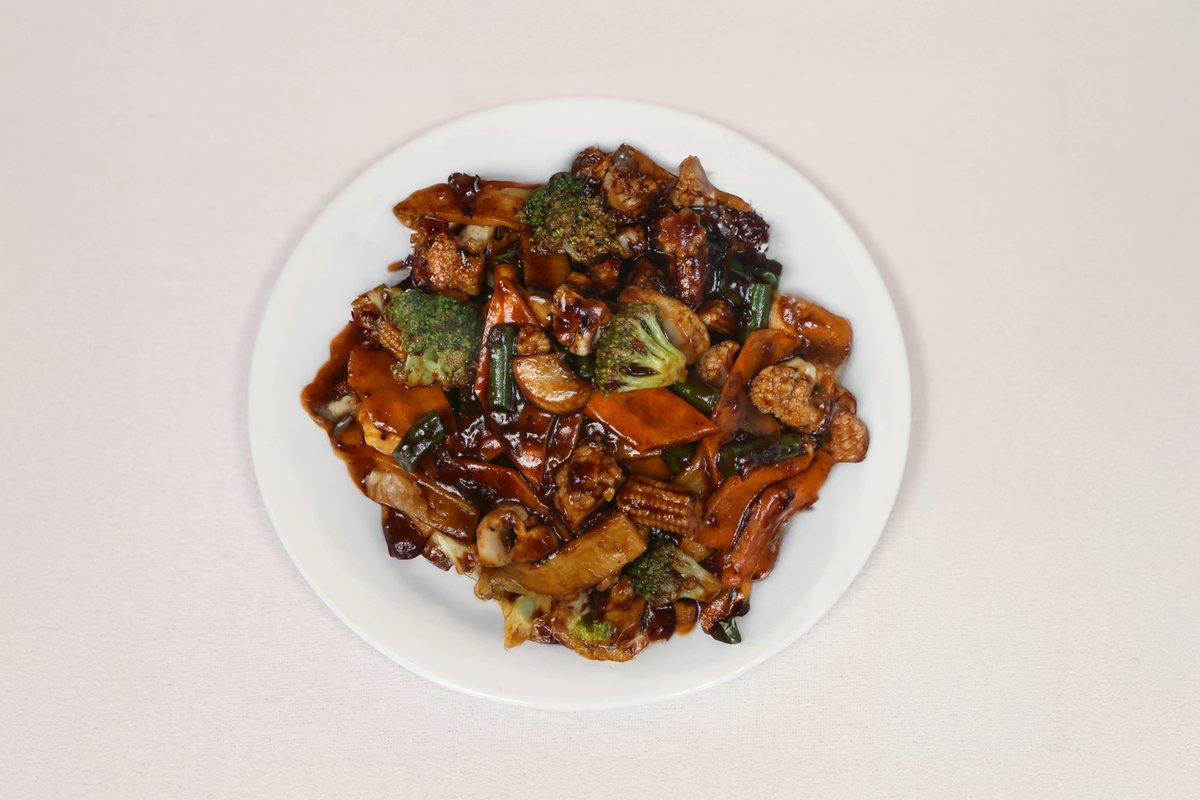 76. Mixed Vegetables with Black Bean Sauce