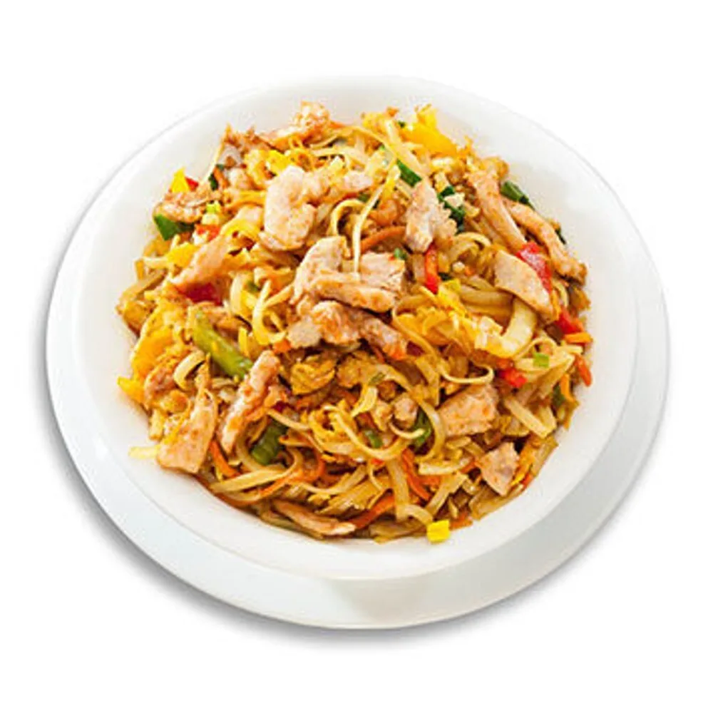 126. Rice noodles with shrimps