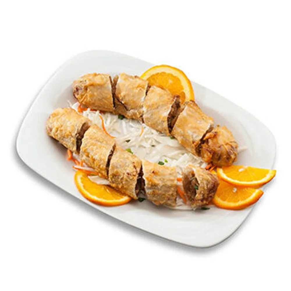 17. Spring rolls with mushrooms