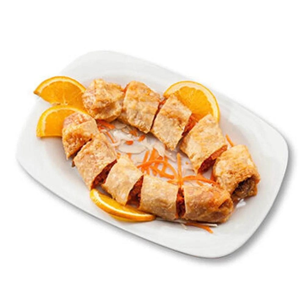 19. Chopsticks spring rolls