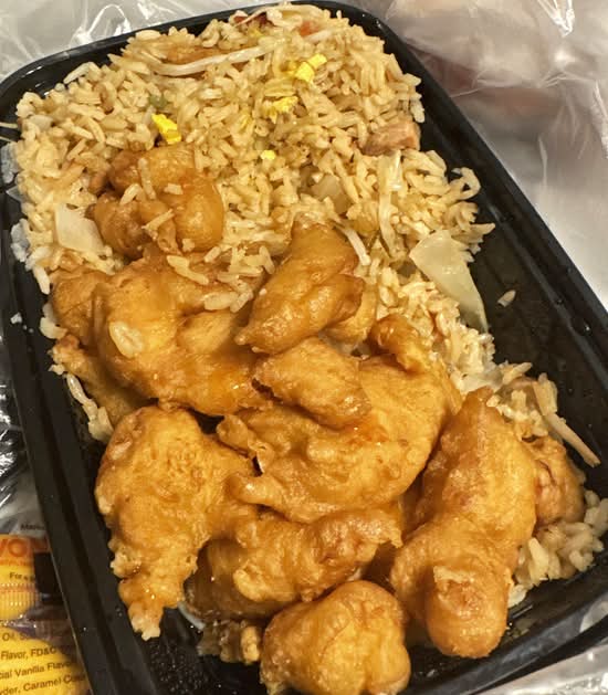 C10. Sweet and Sour Chicken Combo Plate