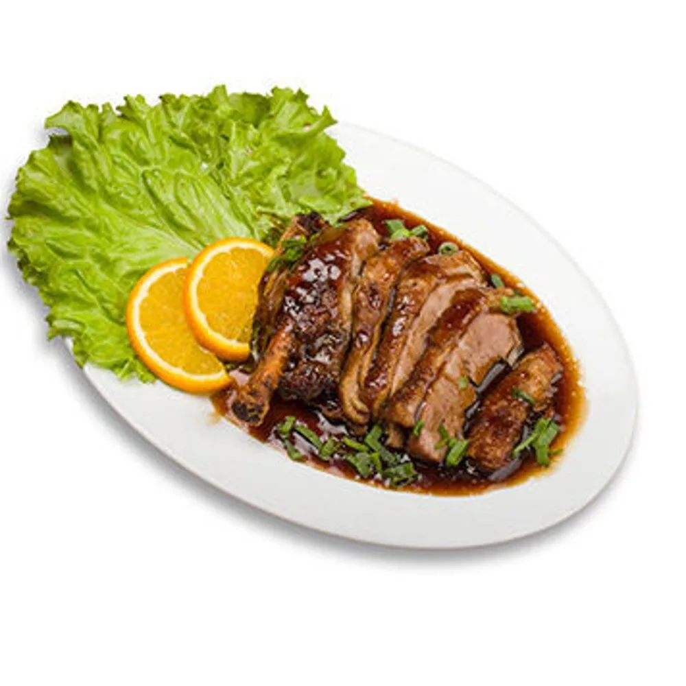 74. Roasted soy duck 1/2 portion