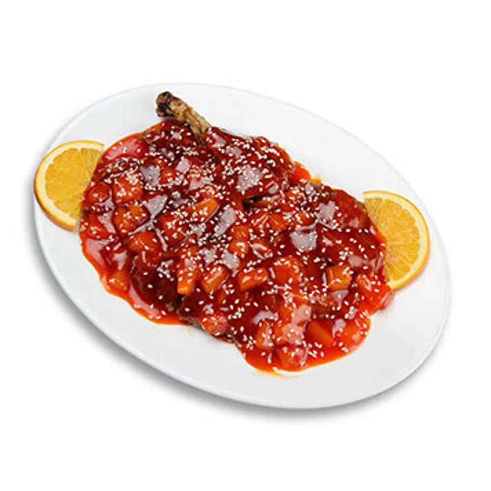 78. Crispy duck with honey  1/2 portion