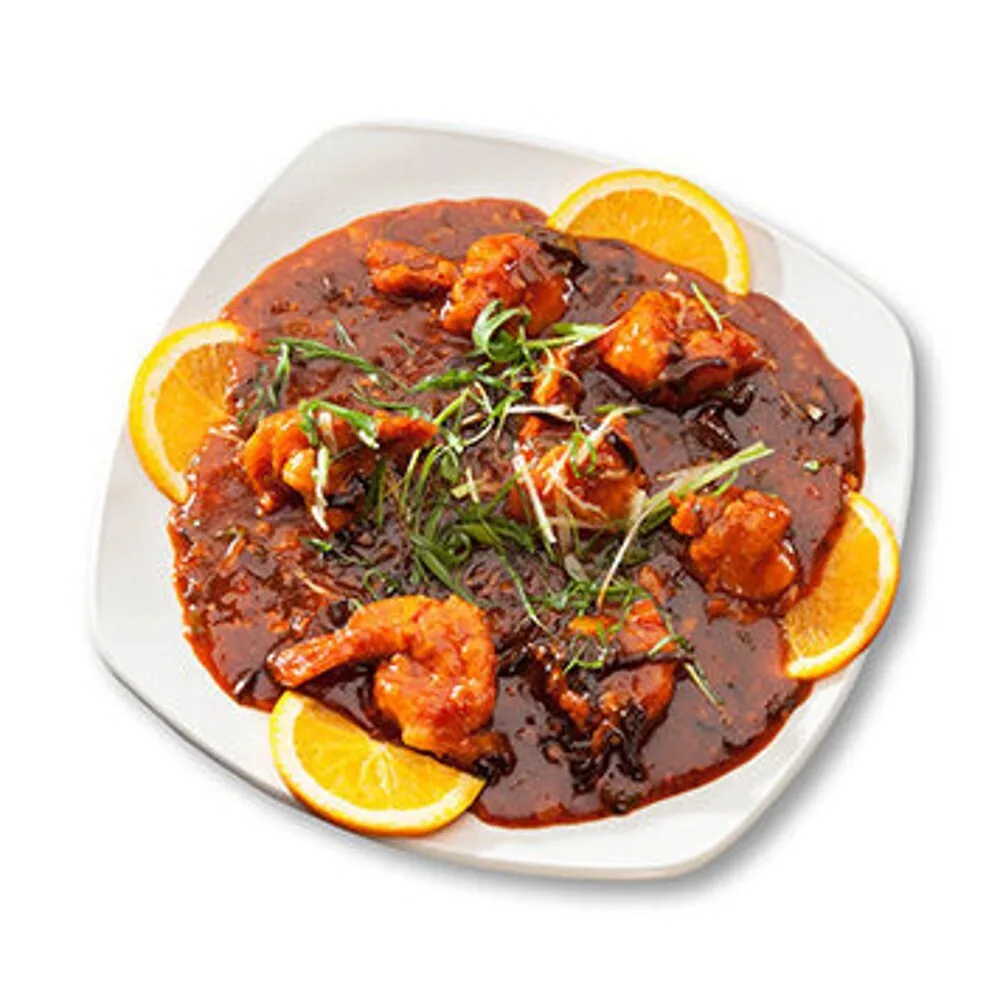 91. King prawns in Cheng-Du sauce