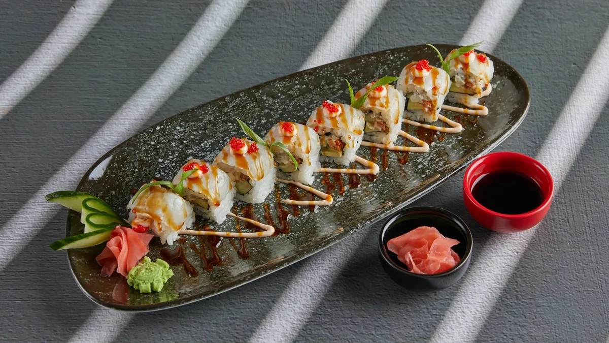 Maki Rolls με Φιλέτο Λαυράκι