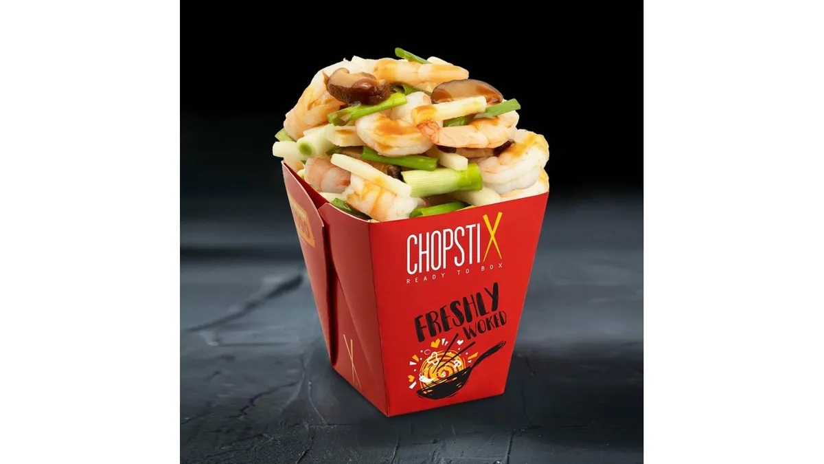 Creveți in sos chinezesc