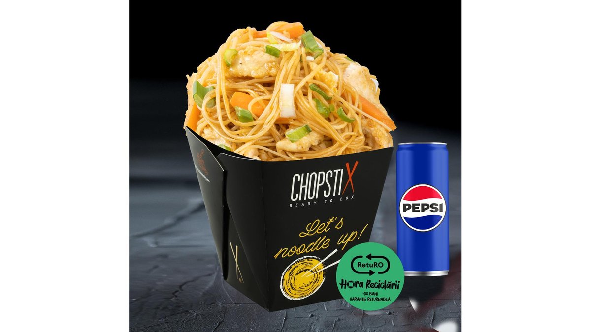 Meniu Noodles cu pui