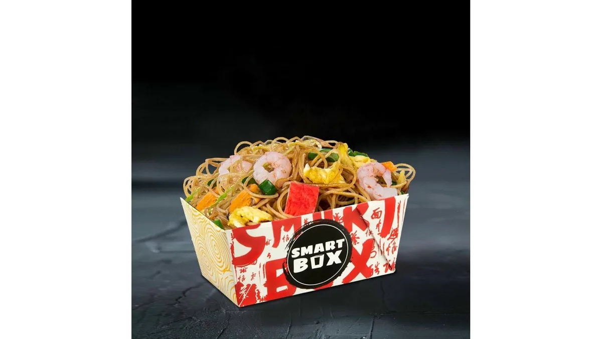 Noodles cu fructe de mare smart box