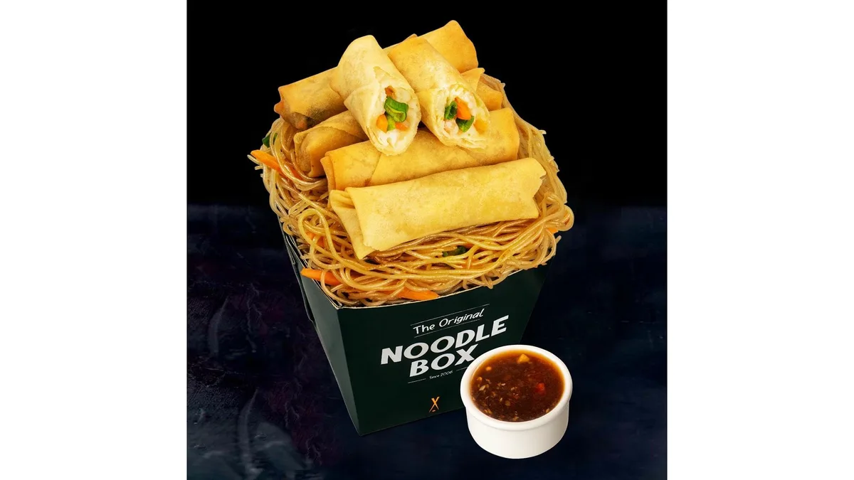 Noodles pachețele de primăvară