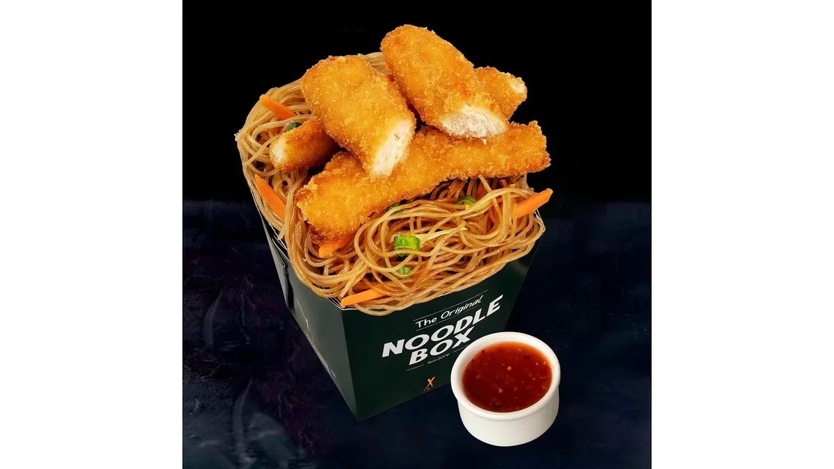 Noodles pui crocant