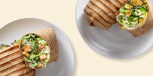 The Caesars Wraps and Chips Tray