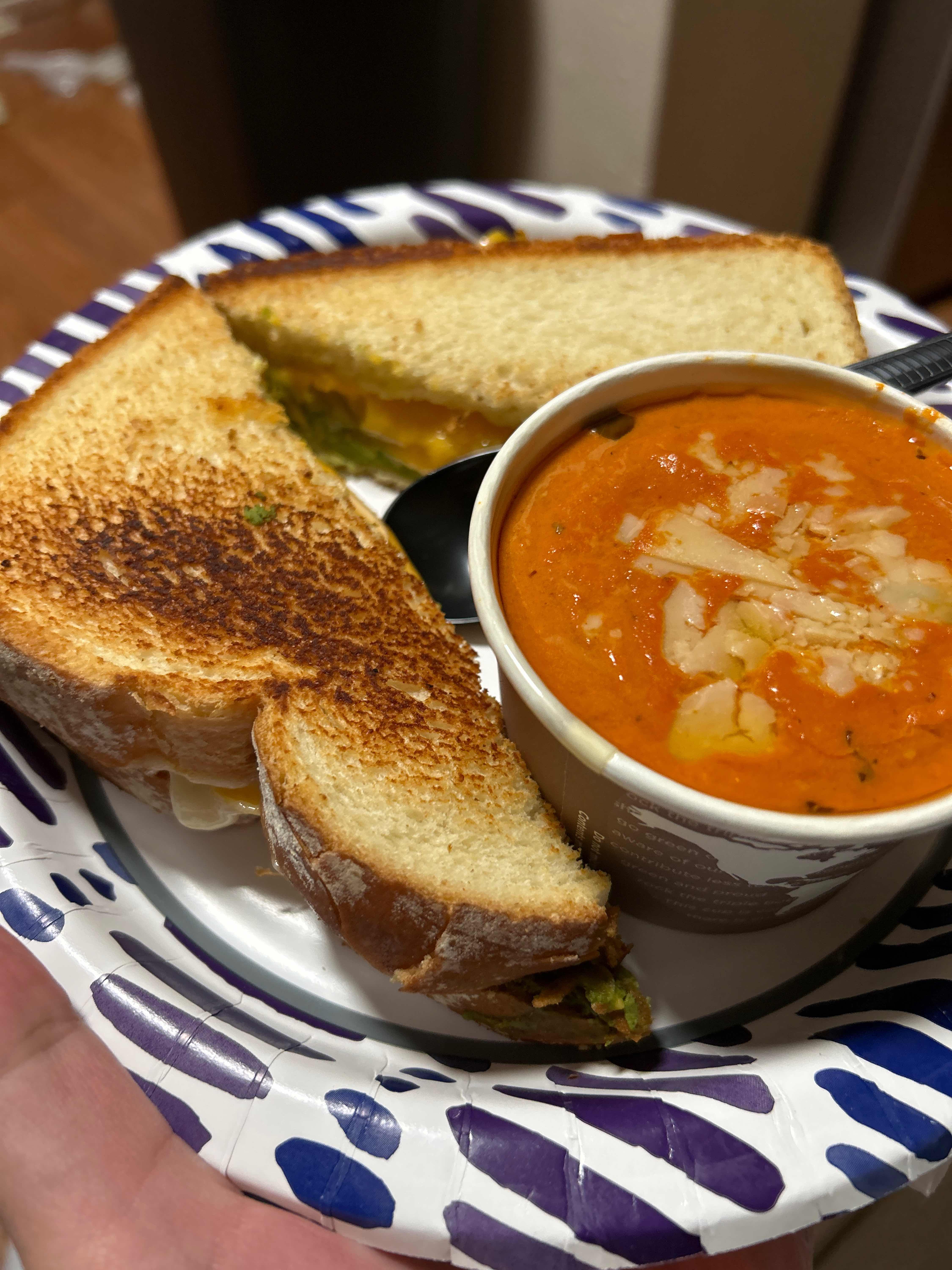 Pesto Grilled Cheese