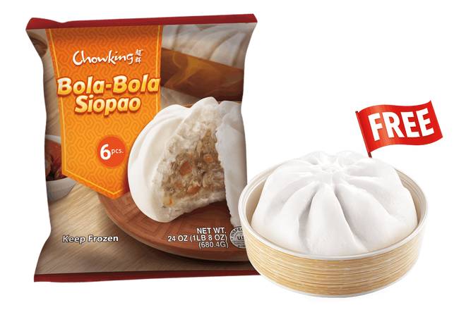 Frozen Bola-Bola Siopao (6+1)
